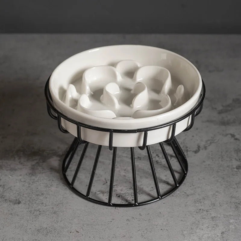 CalmBite™ Slow Feeder Bowl (For Cats & Dogs)